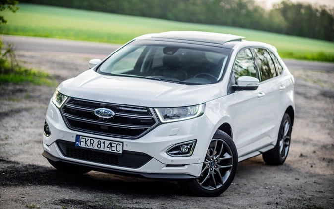 Ford EDGE cena 88900 przebieg: 160000, rok produkcji 2016 z Żarów małe 742